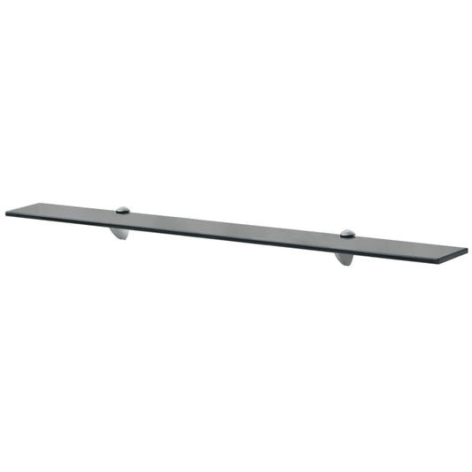 vidaXL Floating Shelves 2 pcs Glass 90x10 cm 8 mm