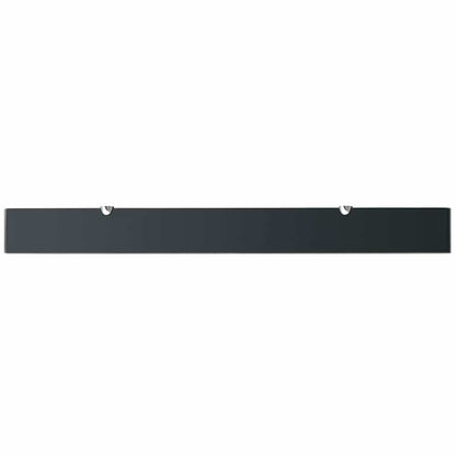 vidaXL Floating Shelves 2 pcs Glass 100x10 cm 8 mm