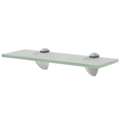 vidaXL Floating Shelves 2 pcs Glass 30x10 cm 8 mm