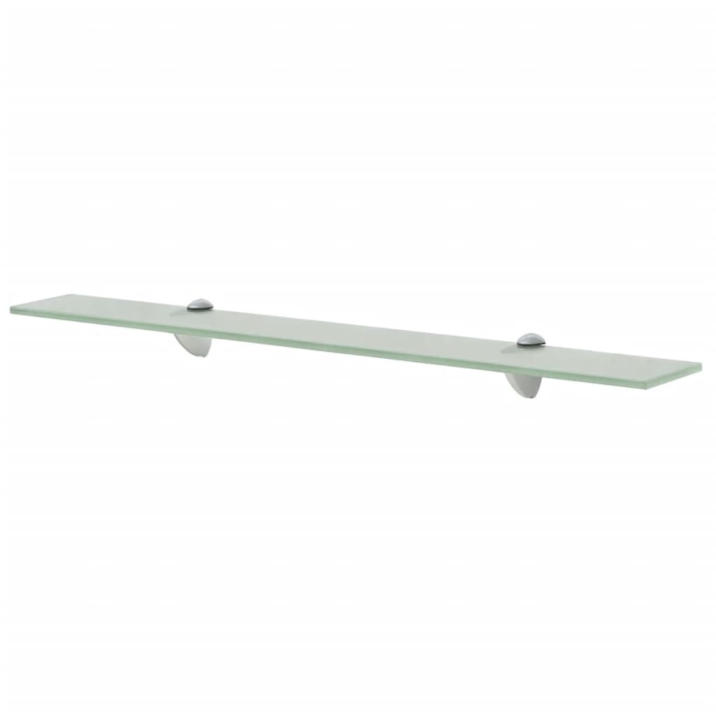 vidaXL Floating Shelves 2 pcs Glass 70x10 cm 8 mm