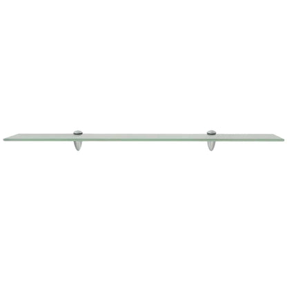 vidaXL Floating Shelves 2 pcs Glass 80x10 cm 8 mm
