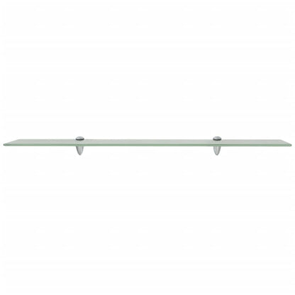 vidaXL Floating Shelves 2 pcs Glass 90x10 cm 8 mm