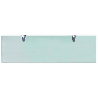 vidaXL Floating Shelves 2 pcs Glass 70x20 cm 8 mm
