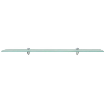 vidaXL Floating Shelves 2 pcs Glass 80x20 cm 8 mm