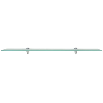 vidaXL Floating Shelves 2 pcs Glass 90x20 cm 8 mm