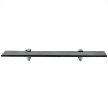 vidaXL Floating Shelves 2 pcs Glass 50x20 cm 8 mm