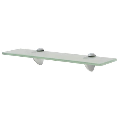 vidaXL Floating Shelves 2 pcs Glass 40x20 cm 8 mm