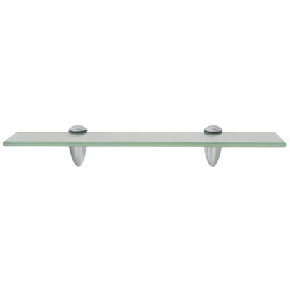 vidaXL Floating Shelves 2 pcs Glass 40x20 cm 8 mm