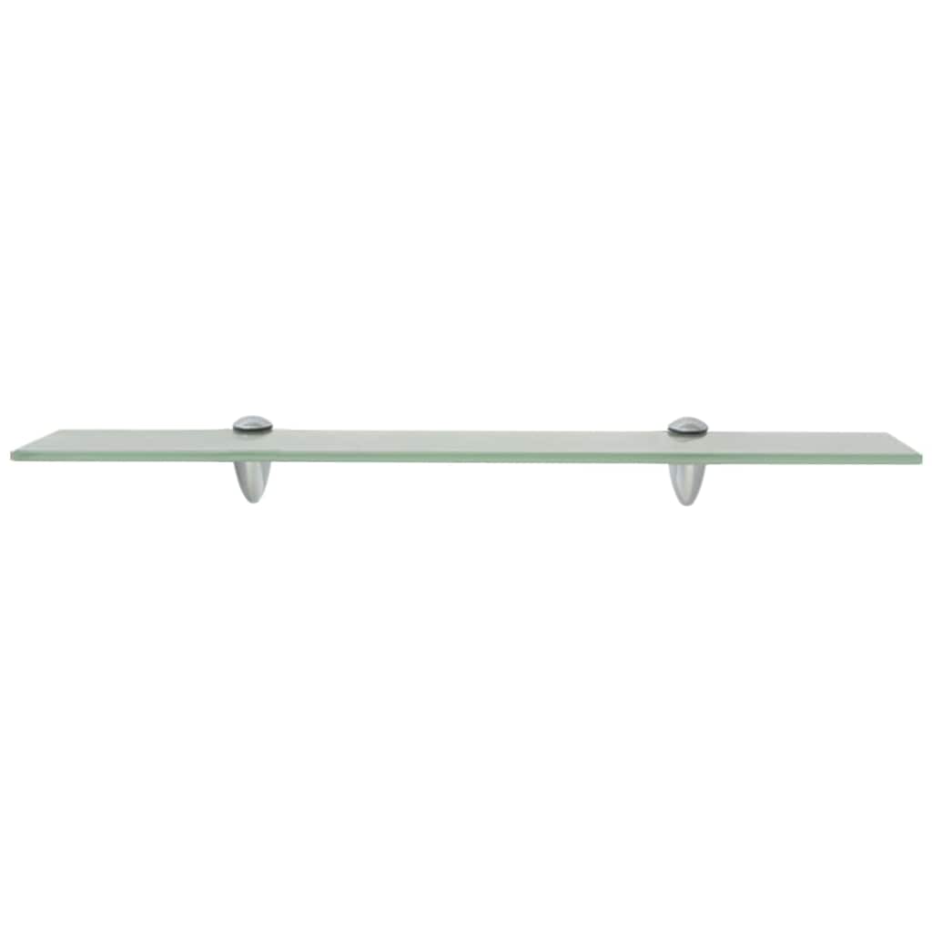 vidaXL Floating Shelves 2 pcs Glass 60x20 cm 8 mm