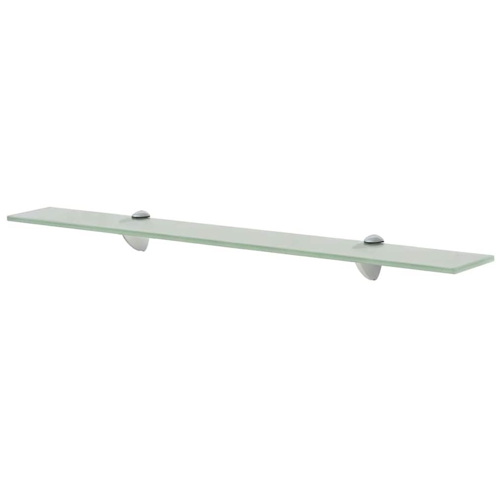 vidaXL Floating Shelves 2 pcs Glass 70x20 cm 8 mm