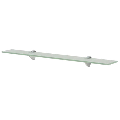 vidaXL Floating Shelves 2 pcs Glass 70x20 cm 8 mm