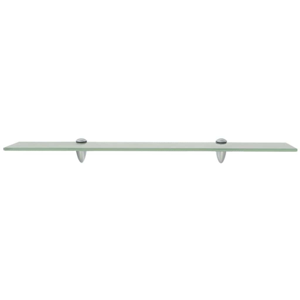 vidaXL Floating Shelves 2 pcs Glass 70x20 cm 8 mm