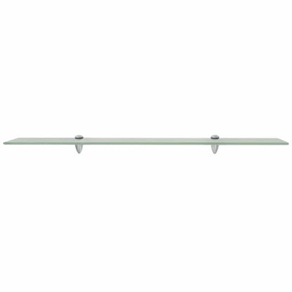vidaXL Floating Shelves 2 pcs Glass 90x20 cm 8 mm