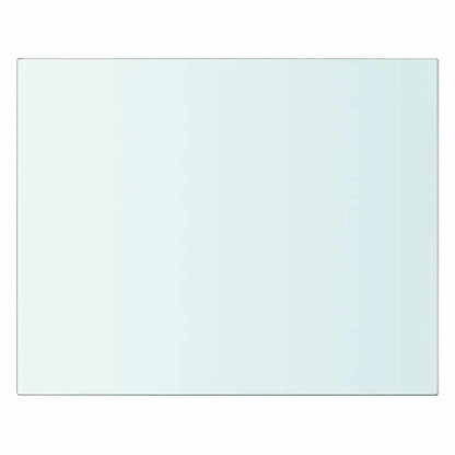 vidaXL Shelves 2 pcs Panel Glass Clear 20x20 cm