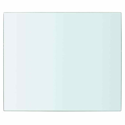vidaXL Shelves 2 pcs Panel Glass Clear 30x20 cm