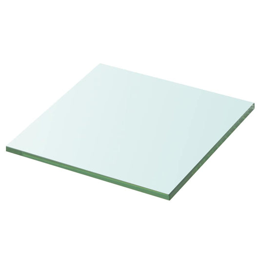 vidaXL Glass Panel | Set of 2 | Clear | Tempered glass | 30x25 cm