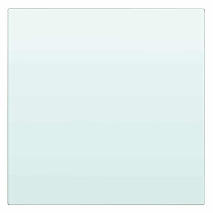 vidaXL Shelves 2 pcs Panel Glass Clear 30x30 cm