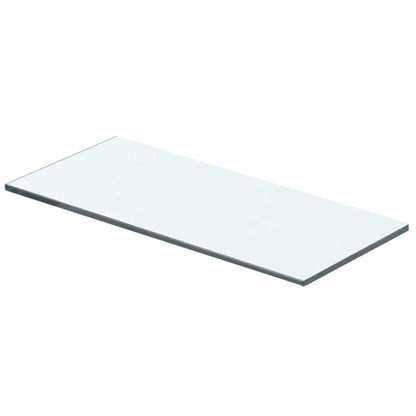 vidaXL Shelves 2 pcs Panel Glass Clear 40x12 cm
