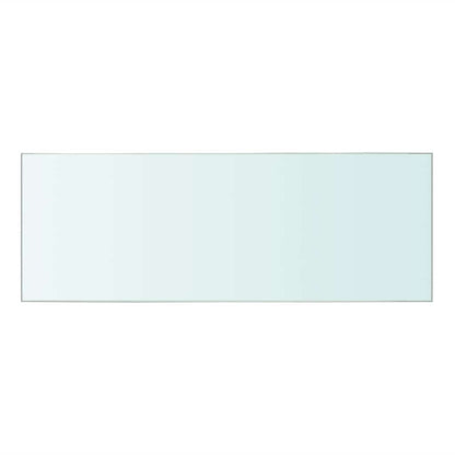 vidaXL Shelves 2 pcs Panel Glass Clear 40x12 cm