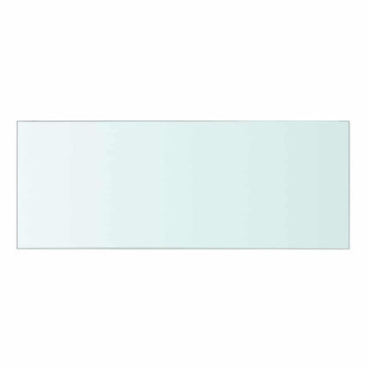 vidaXL Shelves 2 pcs Panel Glass Clear 40x15 cm