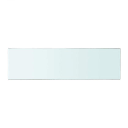 vidaXL Shelves 2 pcs Panel Glass Clear 50x12 cm