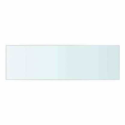 vidaXL Shelves 2 pcs Panel Glass Clear 50x15 cm