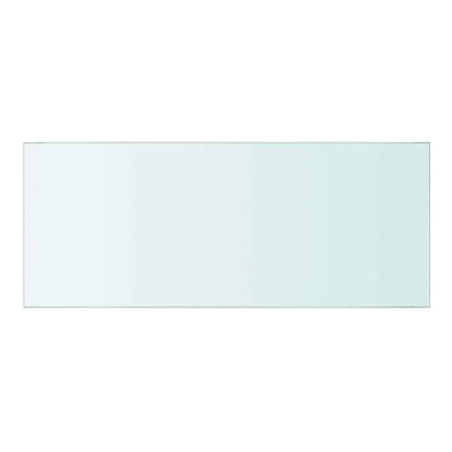 vidaXL Shelves 2 pcs Panel Glass Clear 50x20 cm