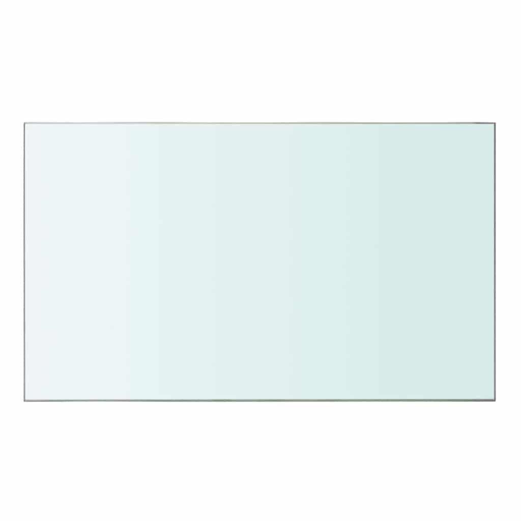 vidaXL Shelves 2 pcs Panel Glass Clear 50x30 cm