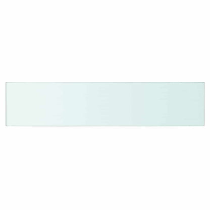 vidaXL Shelves 2 pcs Panel Glass Clear 60x12 cm