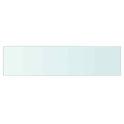 vidaXL Shelves 2 pcs Panel Glass Clear 60x15 cm