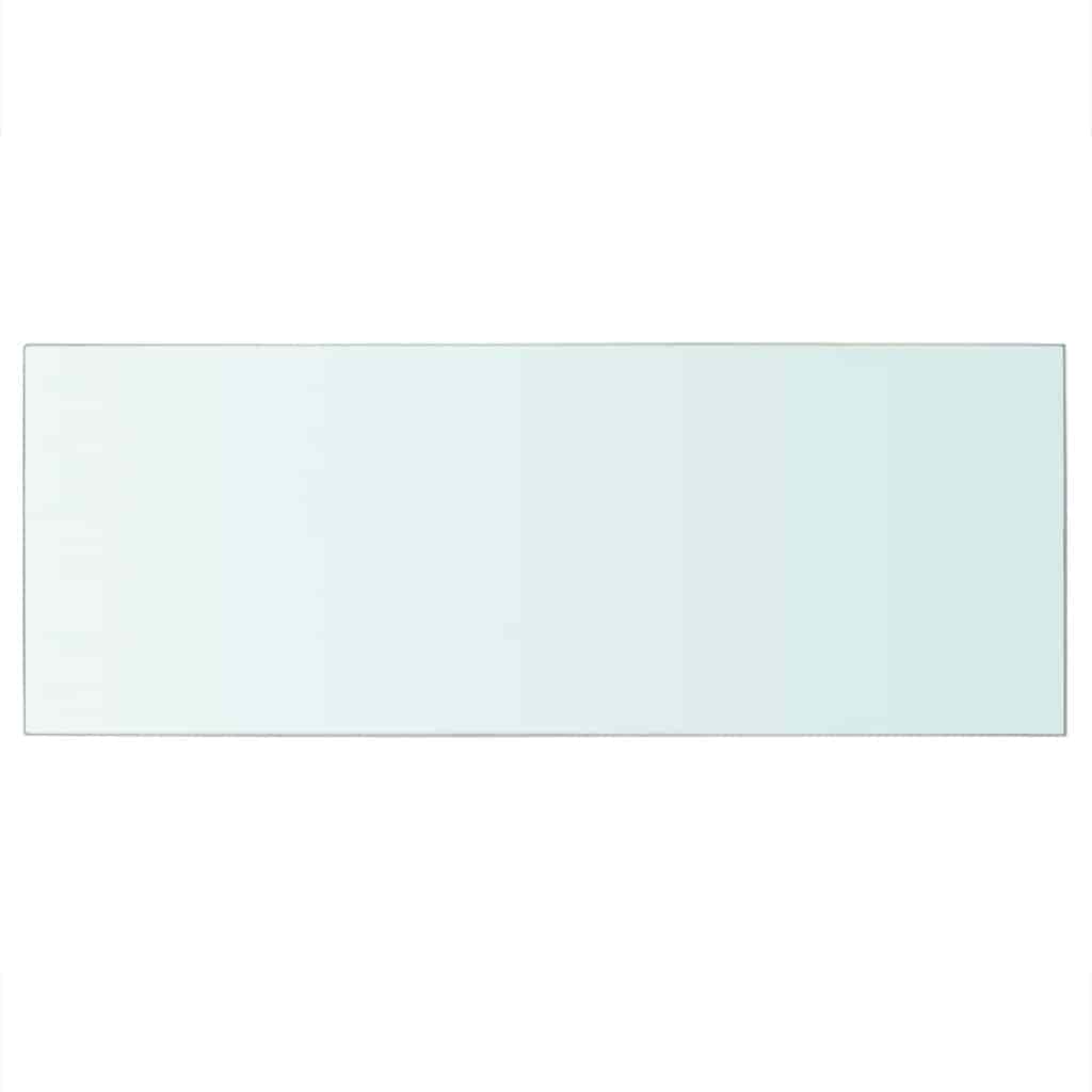 vidaXL Shelves 2 pcs Panel Glass Clear 60x25 cm