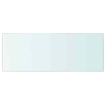 vidaXL Shelves 2 pcs Panel Glass Clear 60x25 cm