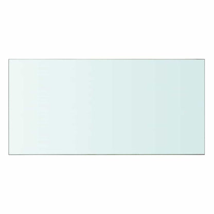 vidaXL Shelves 2 pcs Panel Glass Clear 60x30 cm