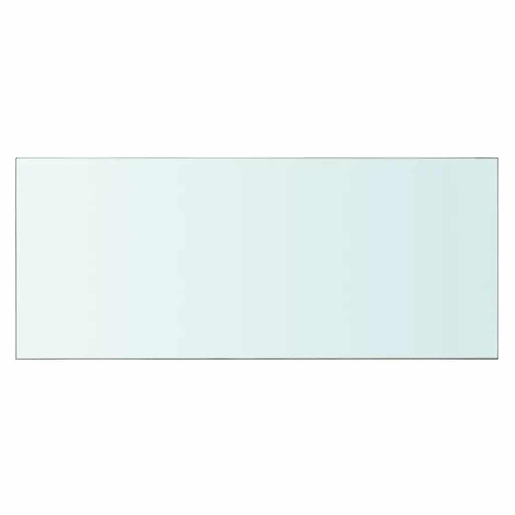 vidaXL Shelves 2 pcs Panel Glass Clear 70x30 cm