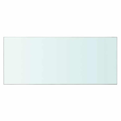 vidaXL Shelves 2 pcs Panel Glass Clear 70x30 cm