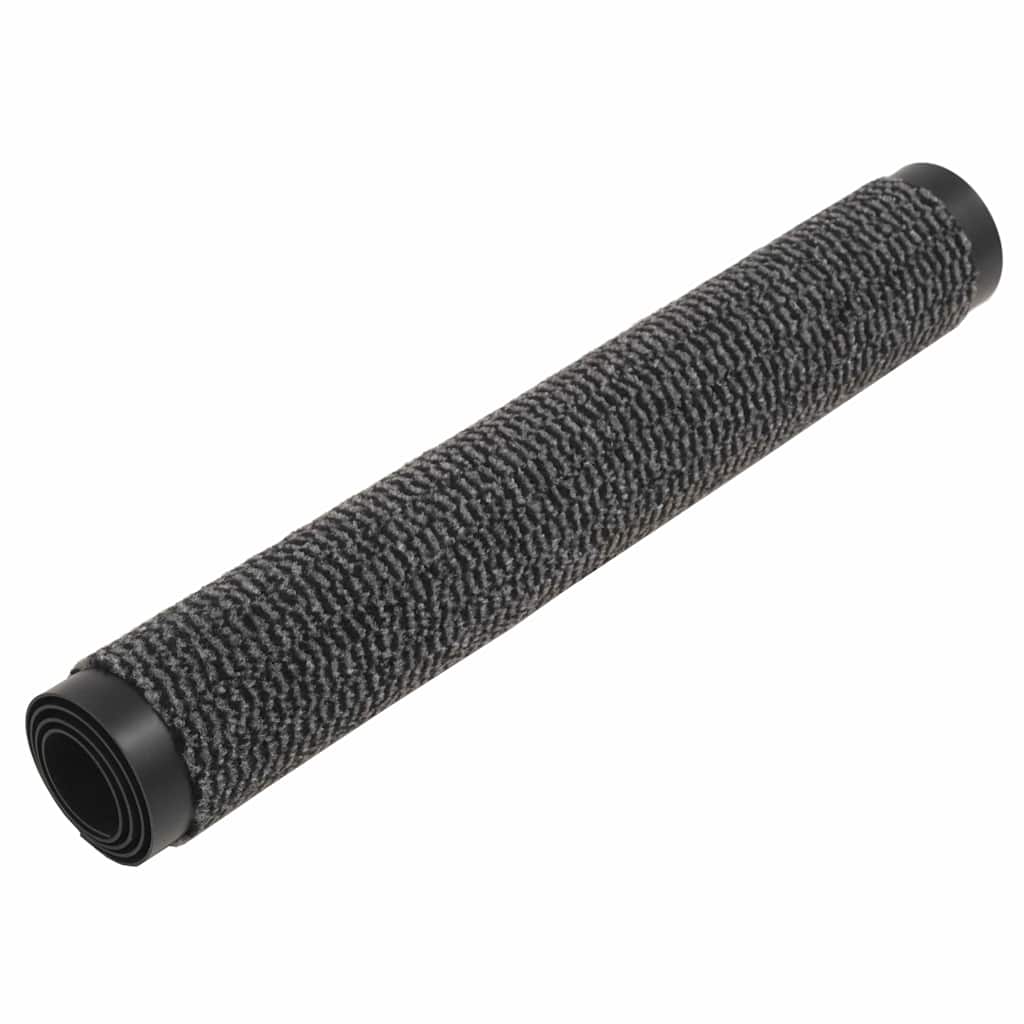 vidaXL Dust Control Mats 2 pcs Rectangular Tufted 40x60 cm Anthracite