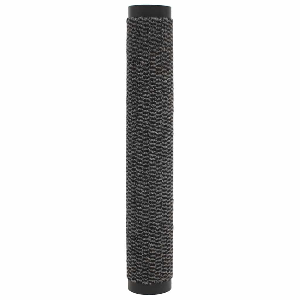 vidaXL Dust Control Mats 2 pcs Rectangular Tufted 40x60 cm Anthracite