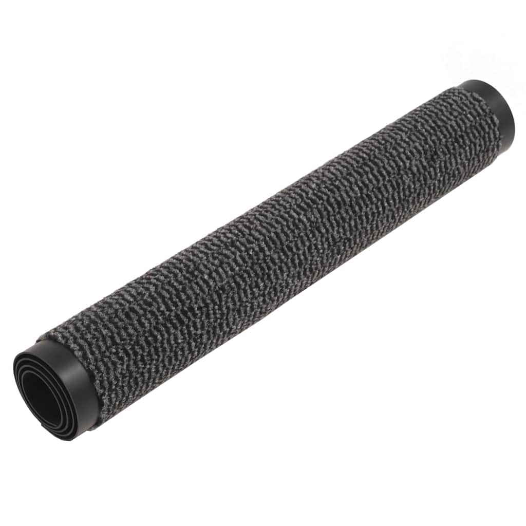vidaXL Dust Control Mats 2 pcs Rectangular Tufted 60x90 cm Anthracite