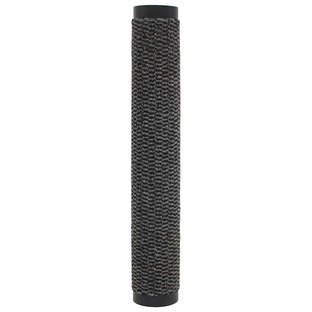 vidaXL Dust Control Mats 2 pcs Rectangular Tufted 60x90 cm Anthracite