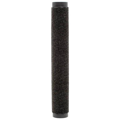 vidaXL Dust Control Mats 2 pcs Rectangular Tufted 60x90 cm Black