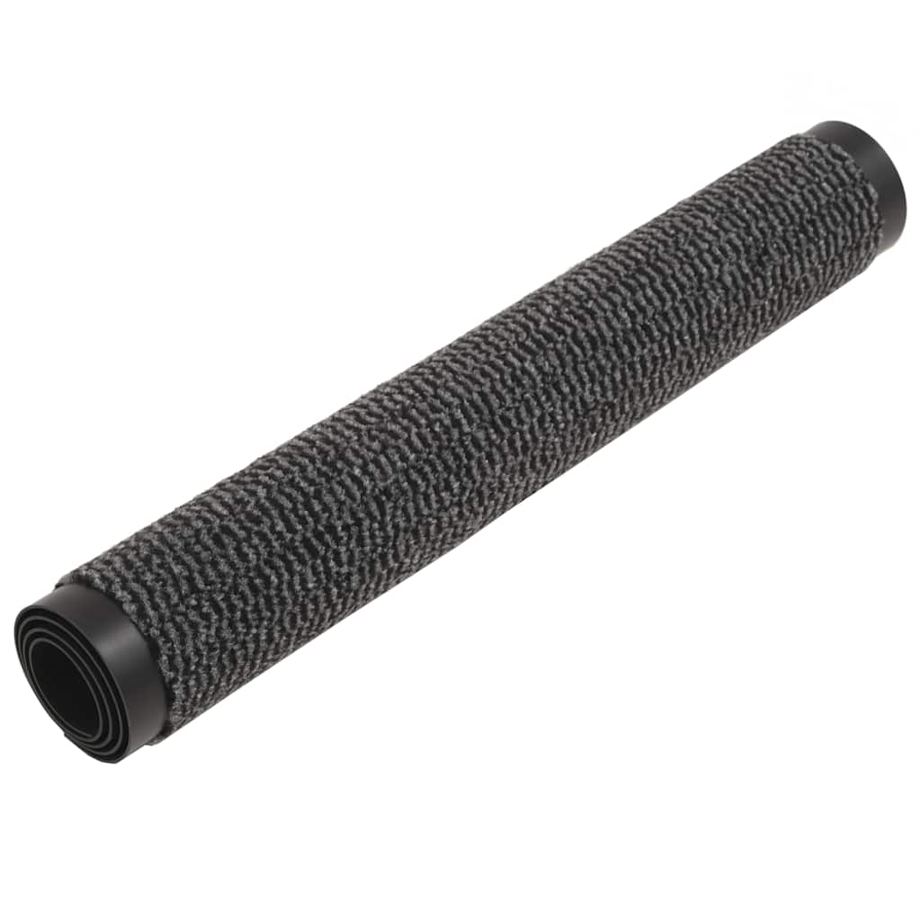 vidaXL Dust Control Mats 2 pcs Rectangular Tufted 80x120 cm Anthracite