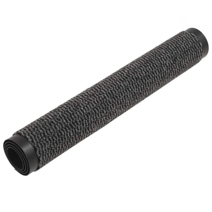 vidaXL Dust Control Mats 2 pcs Rectangular Tufted 80x120 cm Anthracite