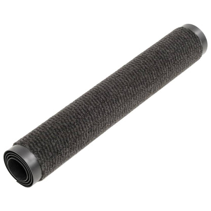 vidaXL Dust Control Mats 2 pcs Rectangular Tufted 80x120 cm Black