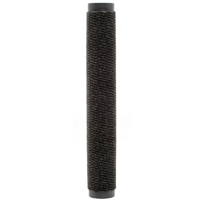 vidaXL Dust Control Mats 2 pcs Rectangular Tufted 80x120 cm Black