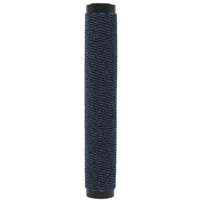 vidaXL Dust Control Mats 2 pcs Rectangular Tufted 90x150 cm Blue