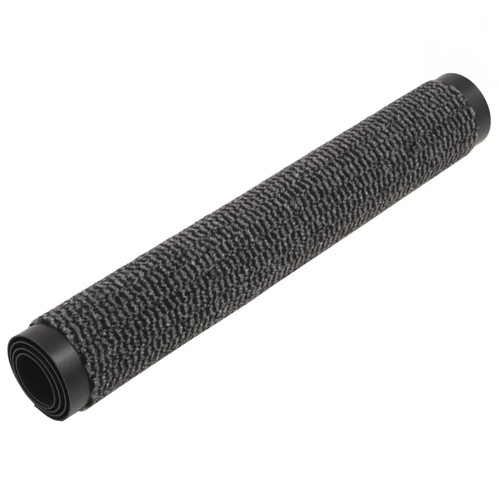 vidaXL Dust Control Mats 2 pcs Rectangular Tufted 120x180cm Anthracite