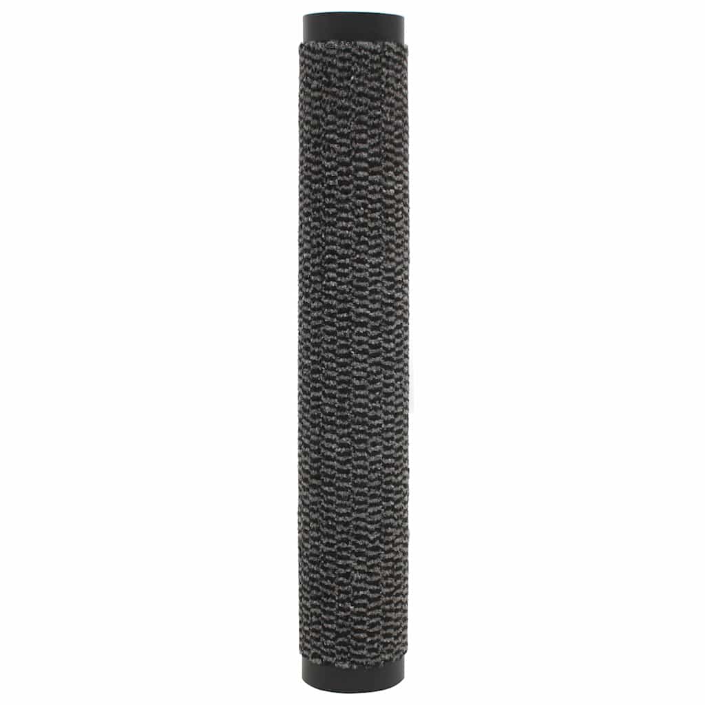 vidaXL Dust Control Mats 2 pcs Rectangular Tufted 120x180cm Anthracite