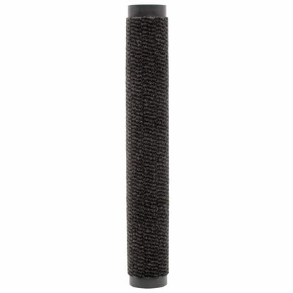 vidaXL Dust Control Mats 2 pcs Rectangular Tufted 120x180 cm Black