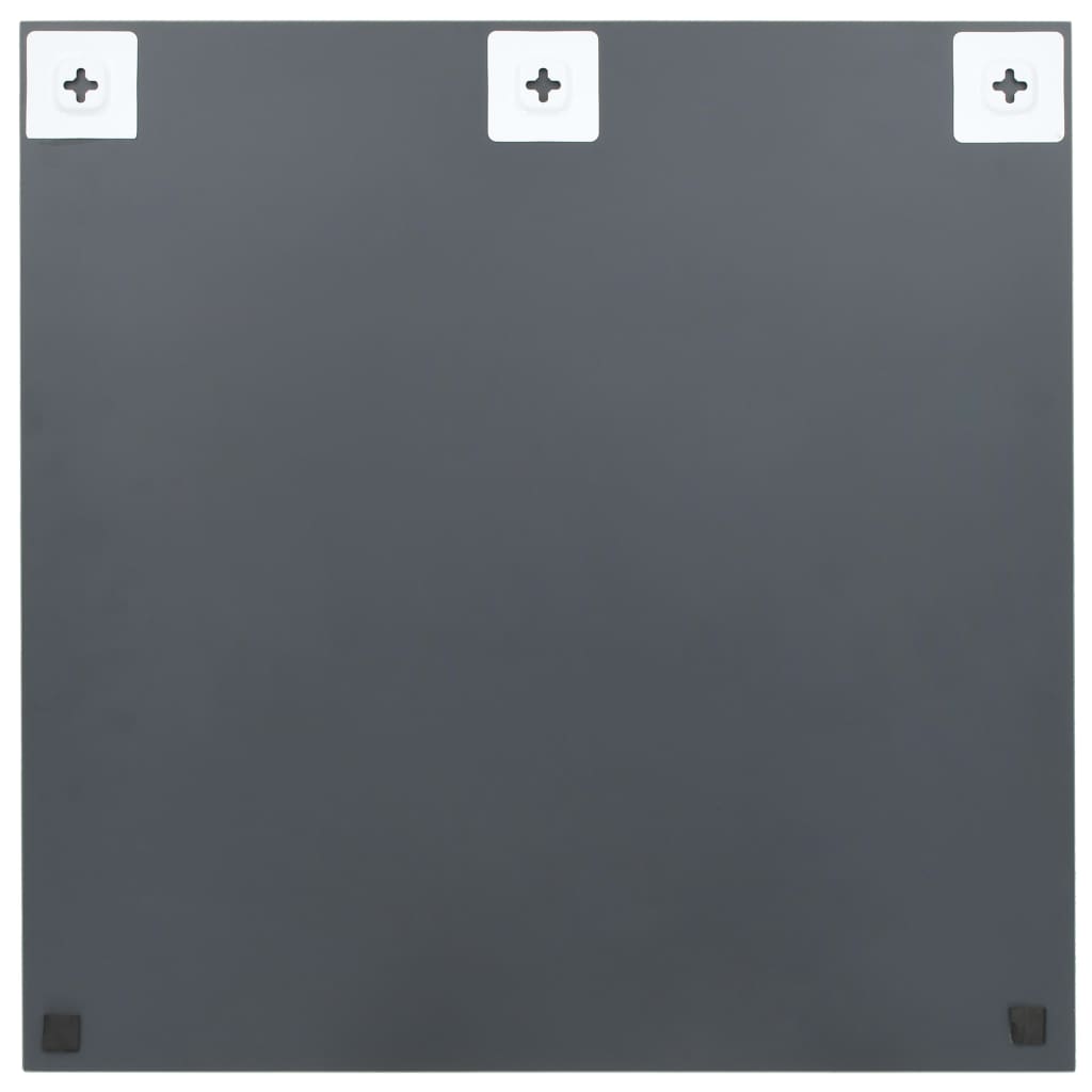 vidaXL Wall Mirrors 2 pcs 60x60 cm Square Glass