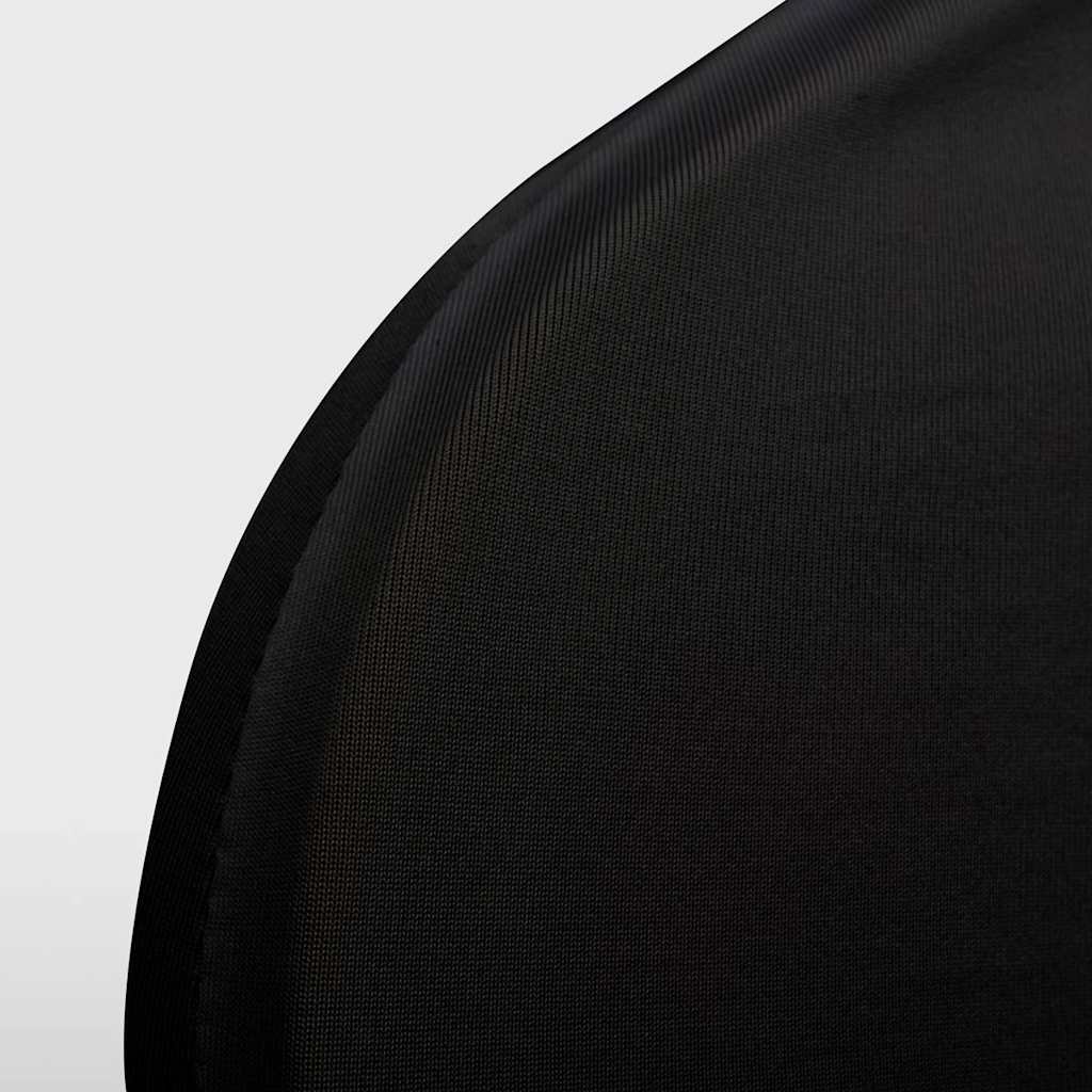 vidaXL Chair Cover Stretch Black 18 pcs